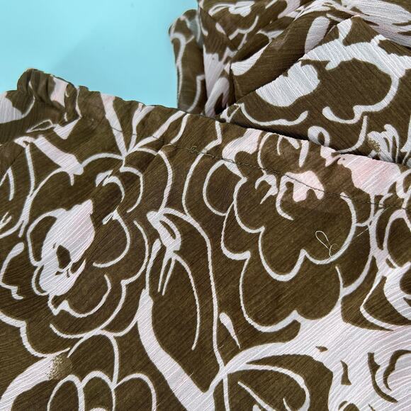 Y2k Vintage East 5th Floral Pink Fairy Slip Skirt Plus Size 1X - Picture 5 of 6